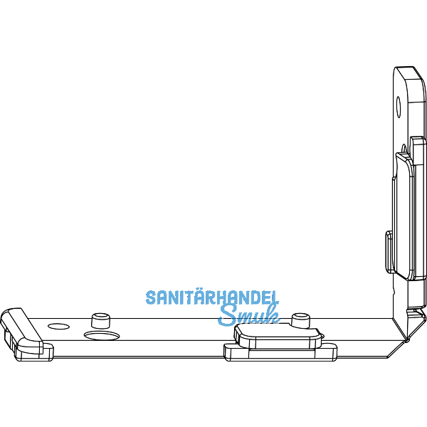 MACO Unterlage POWER Typ 08, links unten/rechts oben, grau (364077)