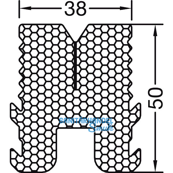 GUTMANN Isolator IP 80, L�nge 2000 mm