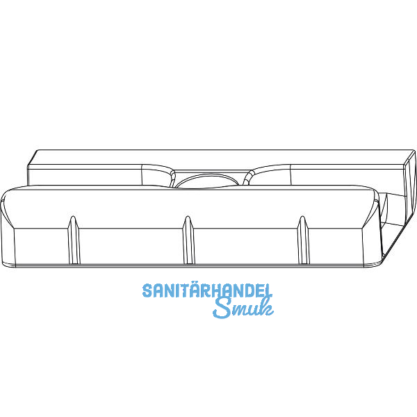 MACO Schlie�teil Falzluft 12 glatt Eurofalz 30 mm 13V silber (360443)
