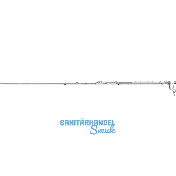 MACO MM Winkelbandschere MAMMUT 220kg Gr. 1200 12/18-13, wei�, rechts (223638)