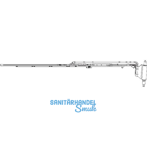 MACO MM Winkelbandschere MAMMUT 220kg Gr. 670 12/20-13, wei�, links (223651)