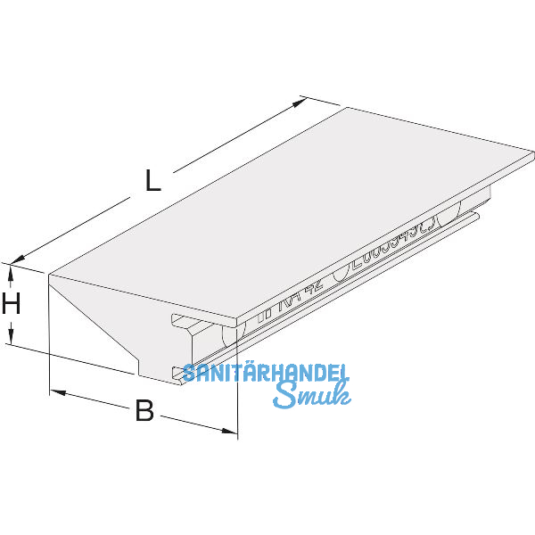 GUTMANN Glasauflager KA 26, f�r Glasst�rke von 24 - 30 mm, schwarz