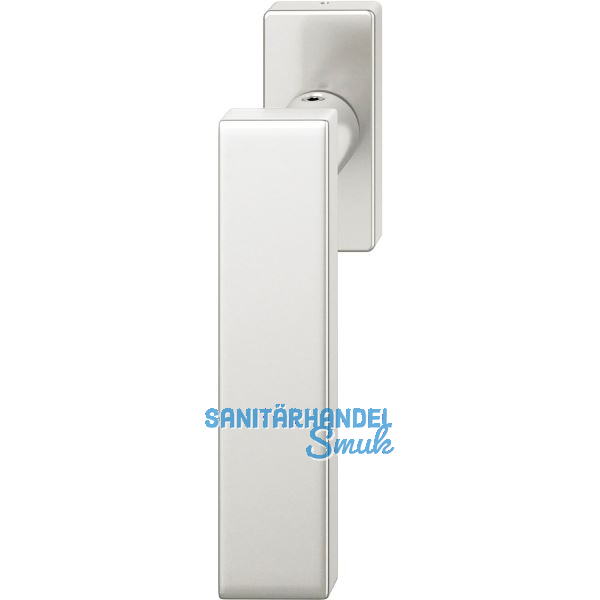 FSB Fenstergriff 34 1003 eckige Rosette, Aluminium silber eloxiert