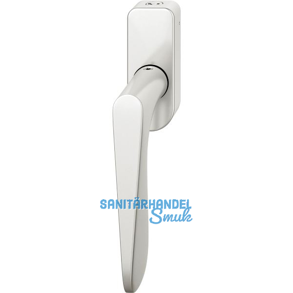 FSB Fenstergriff 34 1144 abschlie�bar ovale Rosette, Aluminium silber eloxiert