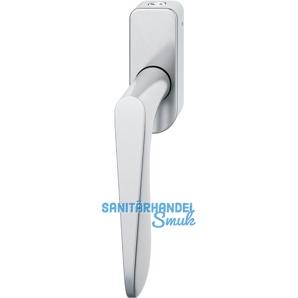 FSB Fenstergriff 34 1144 abschlie�bar ovale Rosette, Edelstahl matt