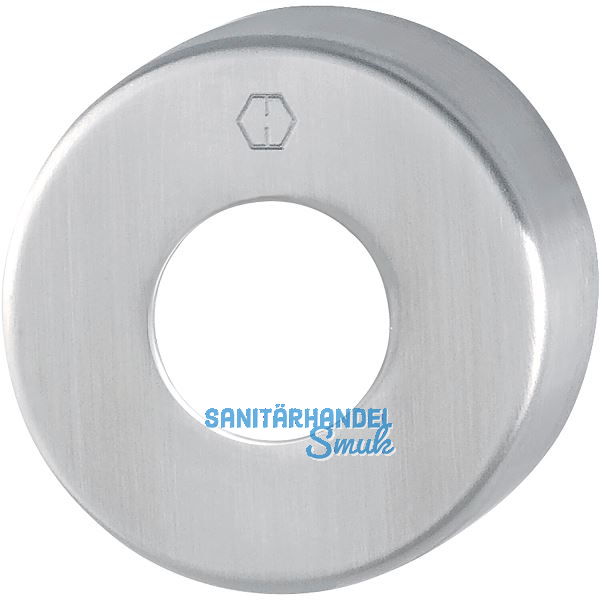 HOPPE Griff-Abdeckrosette rund, Edelstahl matt