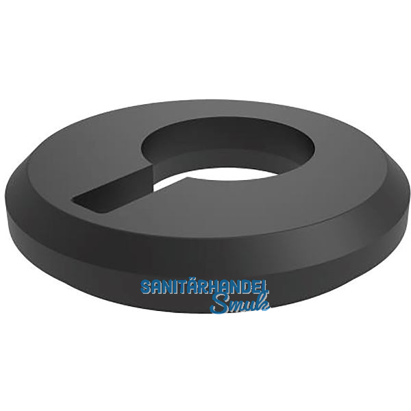 ECONOMY Kappenhalter f�r Abdeckprofil 0006 ECO, schwarz