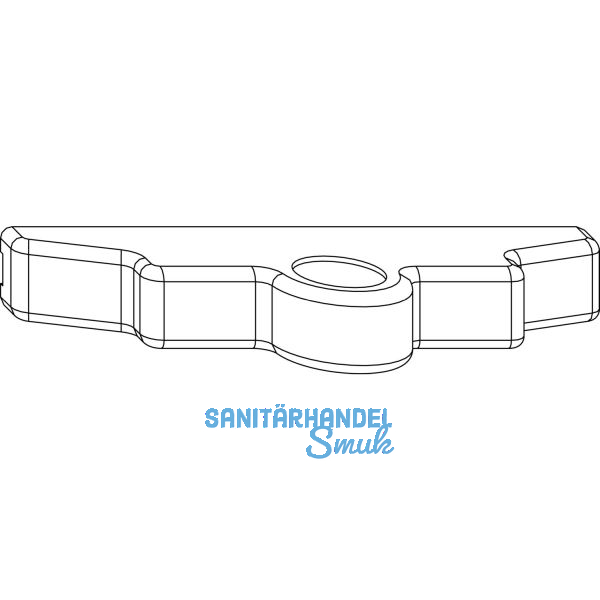 MACO Abdeckkappe Drehlager f. 3-flg. Fenster, Rahmenteil, titan (40734)