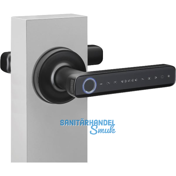 MARCHESI Dr�ckergarnitur Office R mit Fingerprint,Zifferncode,rund,schwarz