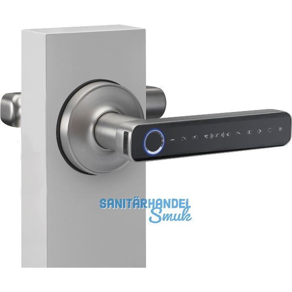 MARCHESI Dr�ckergarnitur Office R mit Fingerprint,Zifferncode,rund,silber