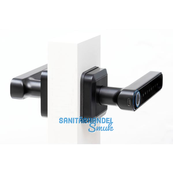 MARCHESI Dr�ckergarnitur Office E mit Fingerprint,Zifferncode,eckig,schwarz