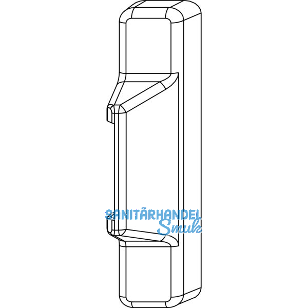 MACO Abdeckkappe Rahmenteil f. Anpressverschluss AS, champagne (41701)