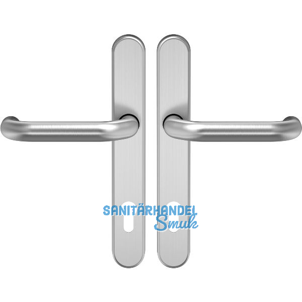 ECO Dr�ckergarnitur D 116 Schmalschild PZ92, VK 9 mm, Edelstahl