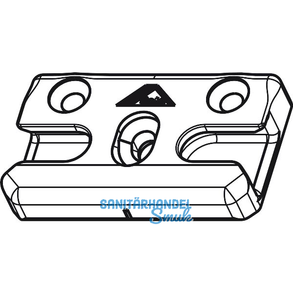 ROTO NT/NX Sicherheits-Schlie�st�ck Holz Eurofalz 30 mm 13V universal Zink