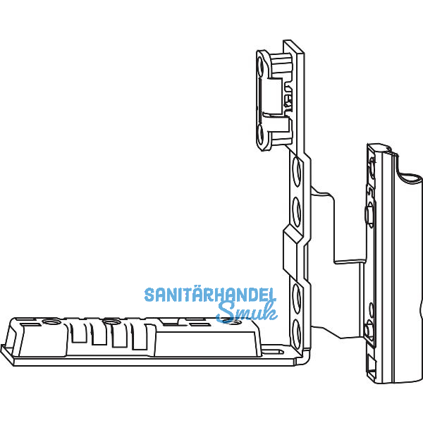 ROTO NX Falzeckband T mit Nutf�hrung Holz 12/18-13 Schwelle 39 mm silber rechts