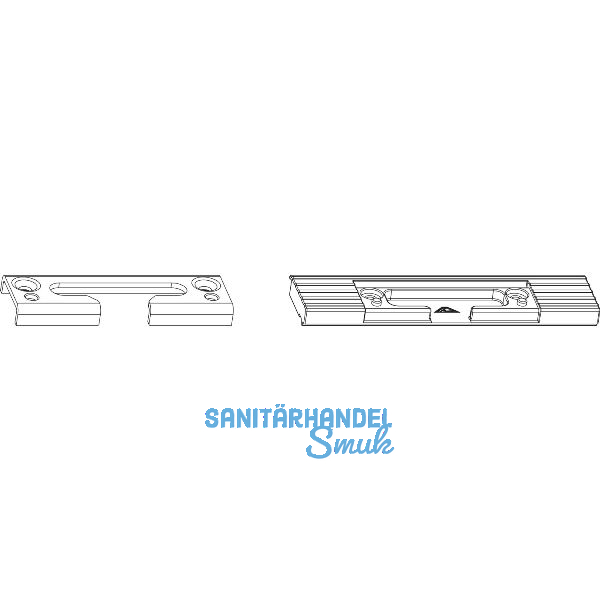 ROTO NT/NX Kipplager mit Unterlage 13V Bodenschwelle EIFEL TB/SLAMANDER grau