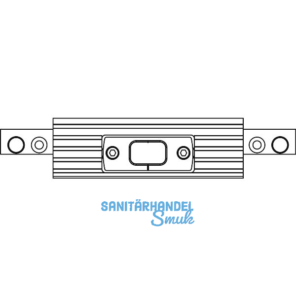 ROTO Deckelbr�cke Nr. 100 f�r Bodenschwelle EIFEL TB Aluminium