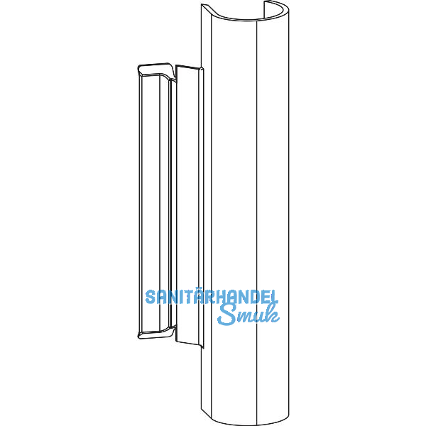 ROTO NX Abdeckkappe Axerarm P mit Lasche PVC R07.2 wei�