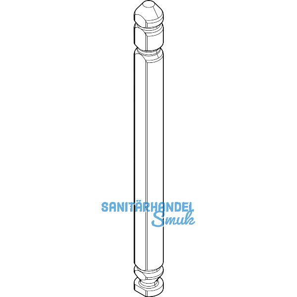 ROTO NX Axerlagerstift L=86 mm zu Axerlager T/P silber