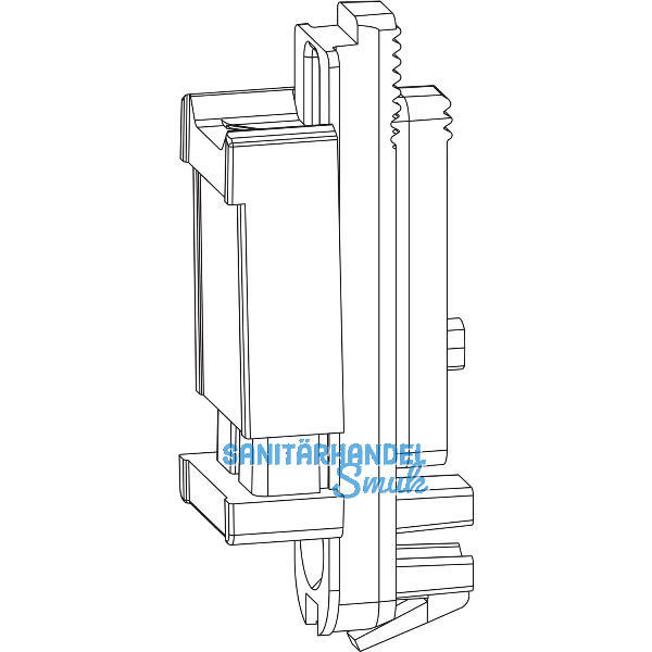 ROTO NX Schn�pper Fl�gelteil Holz/PVC silber