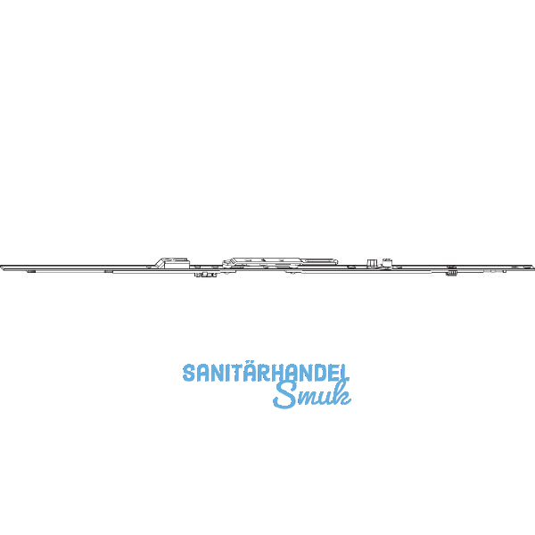 ROTO NT/NX Stulpfl�gelgetriebe KSR Standard konstant L= 690 mm silber