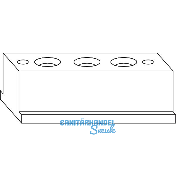 WINKHAUS Unterf�tterung UF.BK.WS, zu Falzschere GRT.FSR, Kunststoff wei�