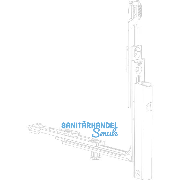 WINKHAUS Fl�gellager FL.HT.E1.18-9.RS mit Eckumlenkung E1, 130kg, rechts, silber