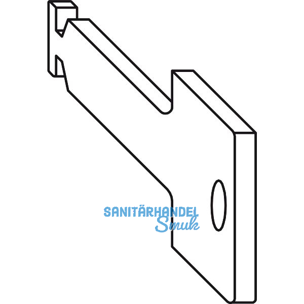 WINKHAUS Schl�ssel SLUE.DS zu Drehsperre GRT.DS-SBK.H, silber