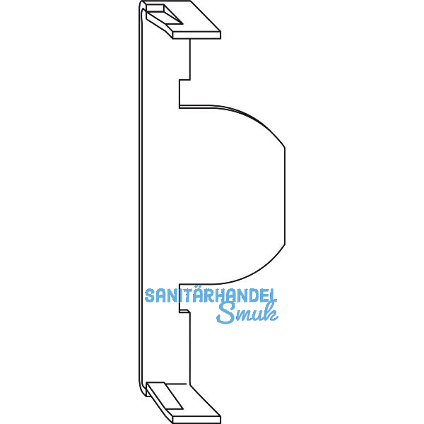 WINKHAUS Anbohrschutz AB.G.D.15,5 f�r Dornma� 15,5 mm, Stahl verzinkt geh�rtet