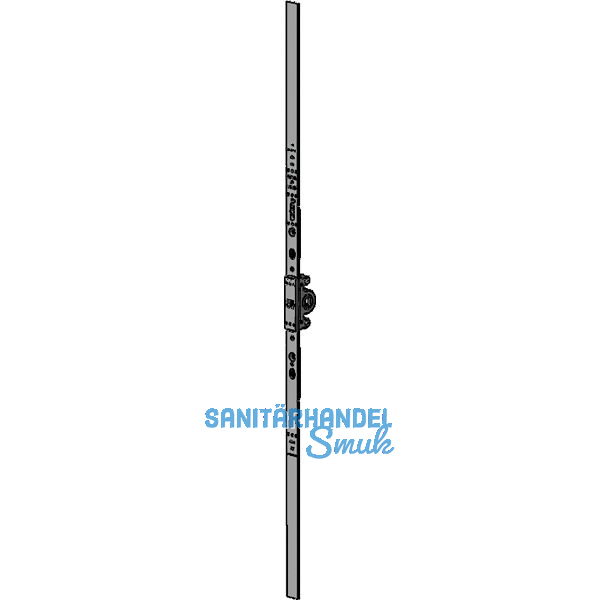 WINKHAUS Getriebe mittig GAM. 800, DM 15,5 mm, FFH 510-800 mm, silber