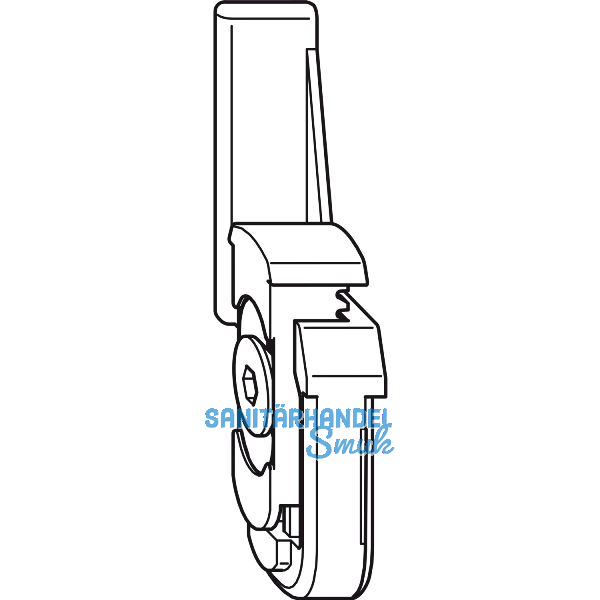 WINKHAUS Rahmenteil RT.DFE-TFE.LS, Schlie�blech SBS, mit Anschlagfl�che, links