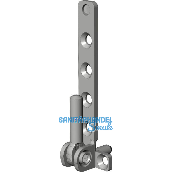 WINKHAUS Ecklager ESVW.6-3-16.LS.SL/WS, 130 kg, links, silber/wei�