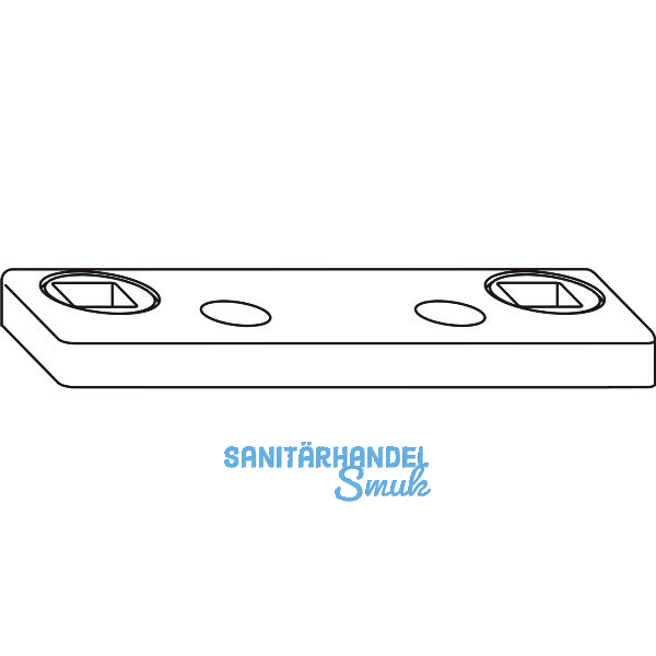 WINKHAUS Schlie�auflauf SA.VV.7, f�r Eurofalz 18 mm, silber