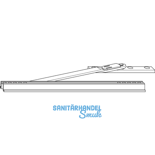 WINKHAUS Drehbremse DB.11, f�r Aufschlagfl�gellager, ab FFB 460 mm, silber