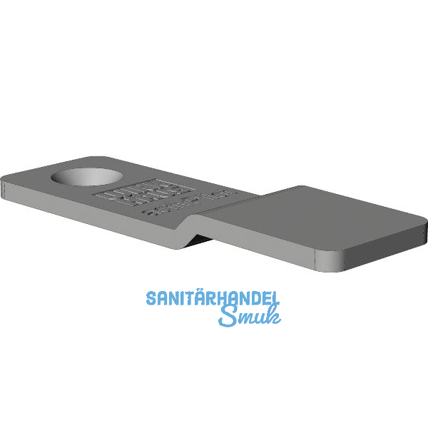 WINKHAUS Stulpplatte SP.R, Stahl verzinkt silberf�rbig