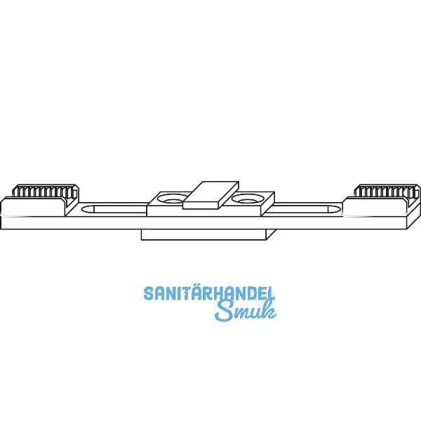 WINKHAUS Verbindungsschiene VS.R, zur Verbindung zweier Langteile mit Verzahnung