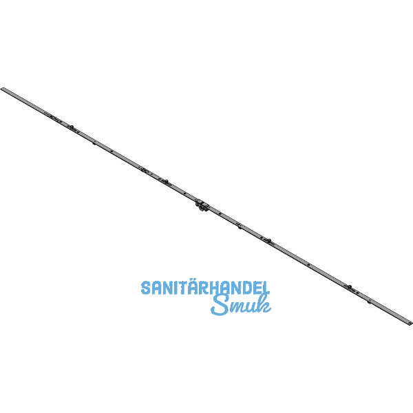 WINKHAUS Getriebe konstant GAK.2225-4, DM 15,5 mm, FFH 1975-2225 mm, silber