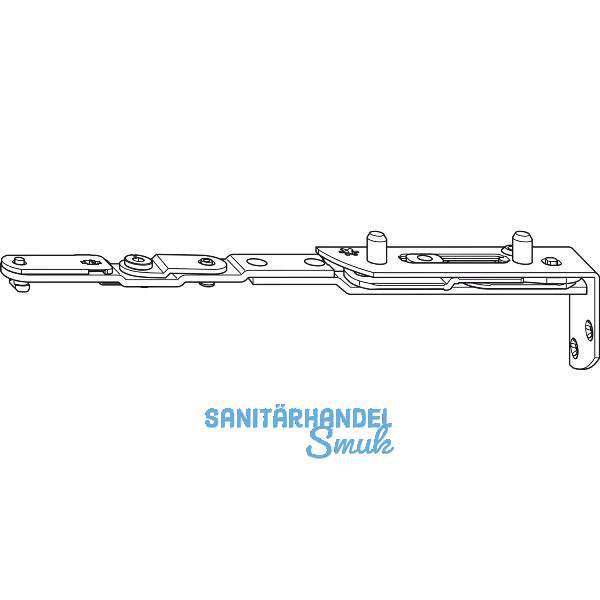 WINKHAUS Drehlager DL.H.SE.20-9.LS Eurofalz 20, 9V, 130 kg, mit Zapfen, links
