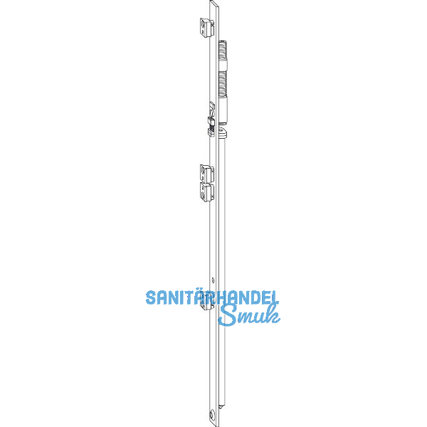 WINKHAUS Fl�gellagerschiene FLS.SE, 150 kg, silber