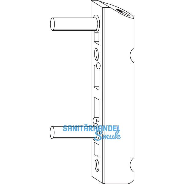 ROTO NT/NX Eckband K6/130 P6/150 h�hen-/anpressdruckverstellbar silber