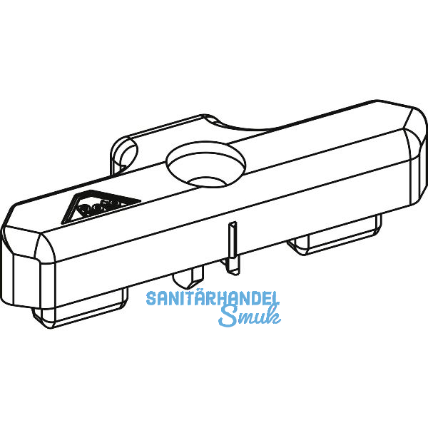 ROTO NT/NX Schlie�st�ck PVC 13V KBE/K�MMERLING/TROCAL Zink