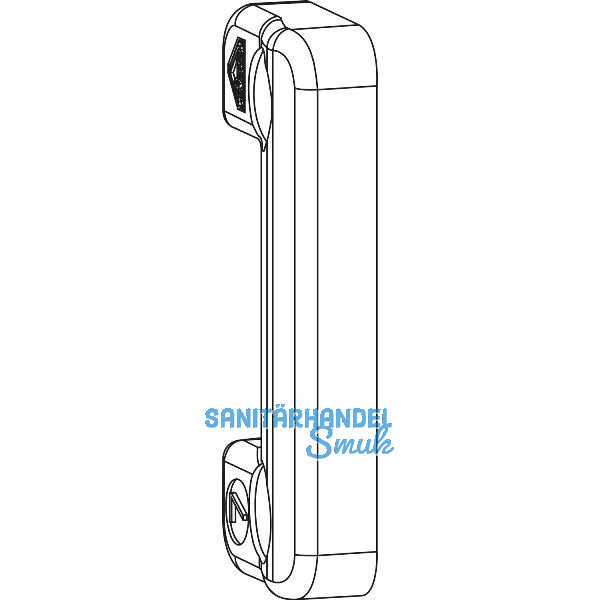 ROTO NT/NX Mittelschlie�er verdeckt Rahmenteil 07 Holz Eurofalz 30 mm Bohrzapfen