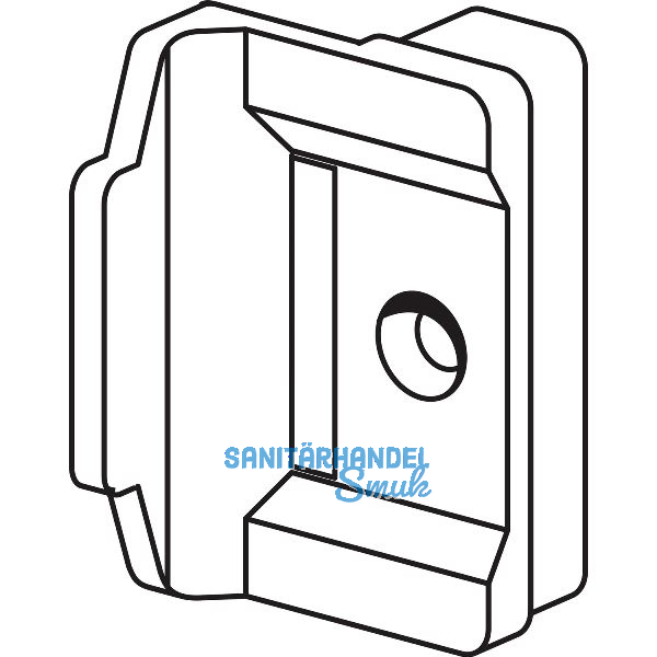 ROTO NT/NX Mittelschlie�er verdeckt Fl�gelteil Nr. 7 grau