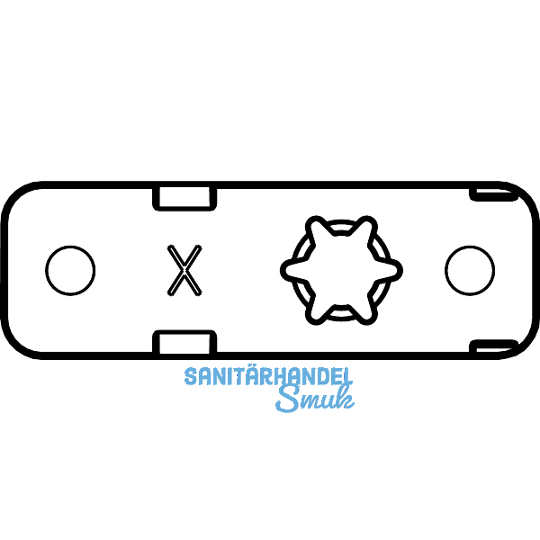 ROTO NT/NX Fang-/Putzscheren Unterlage 3,5 mm graubraun (347134)
