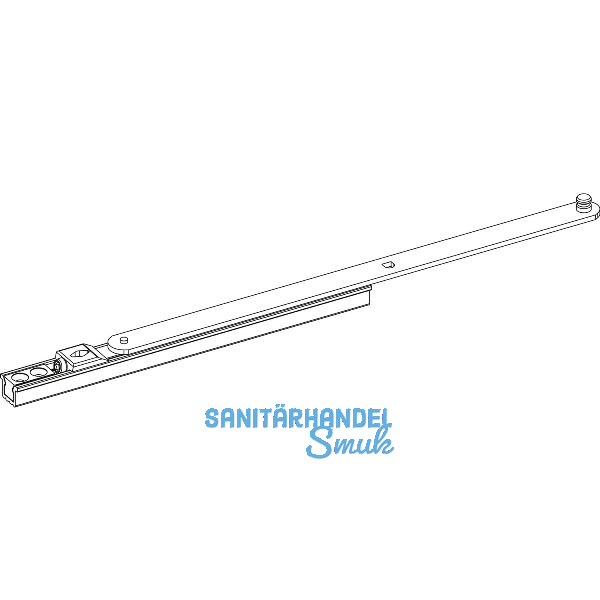 ROTO NT/NX Drehbegrenzer Designo f�r schmale Fenster silber