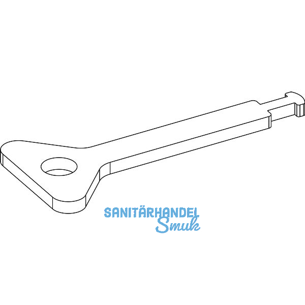 ROTO NT/NX Schl�ssel zu Drehsperre verdeckt Stahl verzinkt