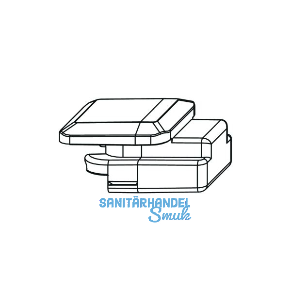 MACO Fl�gelauflauf 2-flg. f�r Schlie�teil iS (355615)