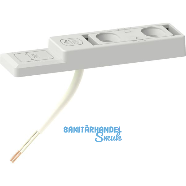 MACO-TRONIC Reedkontakt RVS f. Verschluss-/Kipp�berwachung, Kabel 10 m, grau