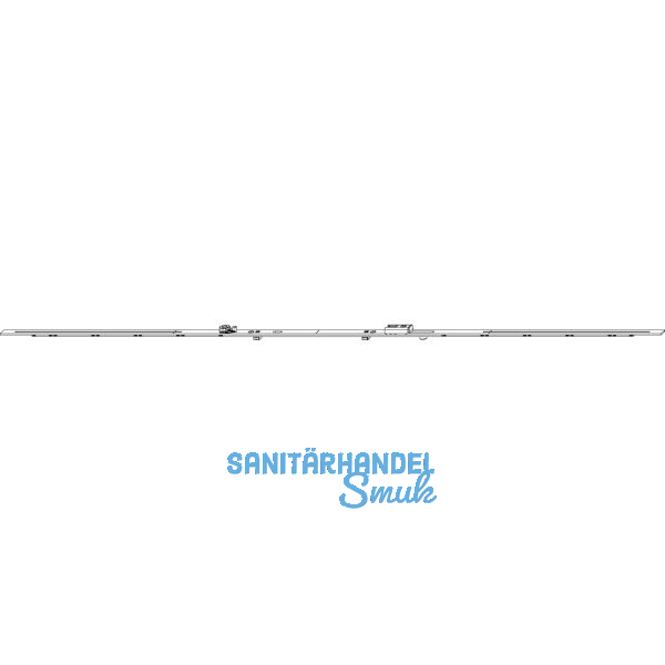 MACO MM Stulpfl�gelgetriebe variabel iS Beschlagsnut FFH 901-1350 mm silber