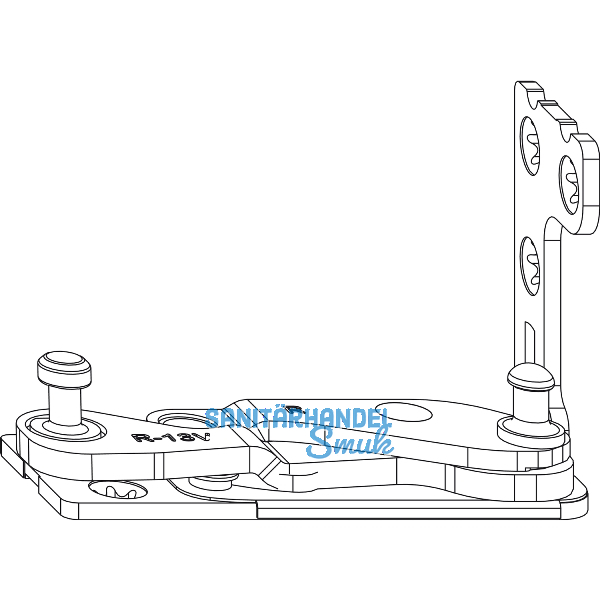 MACO Ecklager POWER Holz FT 30 13V silber links (214253)